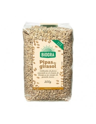 Pipas De Girasol 500G Biogra Bio de Biográ (Sorribas)