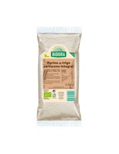 Harina De Trigo Sarraceno Integral Biogra Bio 500G de Biográ