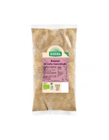 Azucar Caña Mascabado 500G Biogra Bio de Biográ (Sorribas)