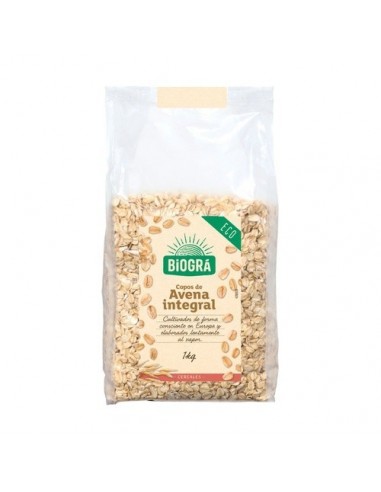 Copos De Avena Gruesos Integrales 1 Kilo Bio Biogra