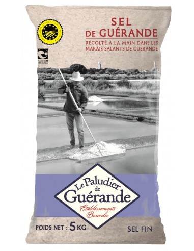 Sal Fina Gris De Guérande Granel 5 kg de Guerande