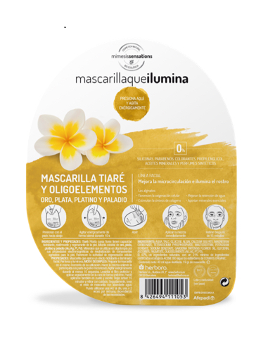 Mascarilla Que Ilumina 40 Ml de Herbora