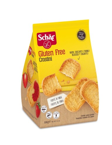 Crostini Panecillos Tostados 150 Gramos Sg Schar