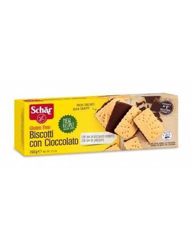 Galletas Chocogalleta Chocolate Negro 150 Gramos Sg Schar