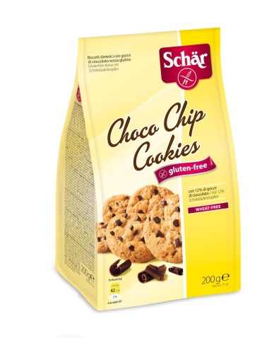 Galletas Choco Chips Cookies 200 Gramos Sg Schar