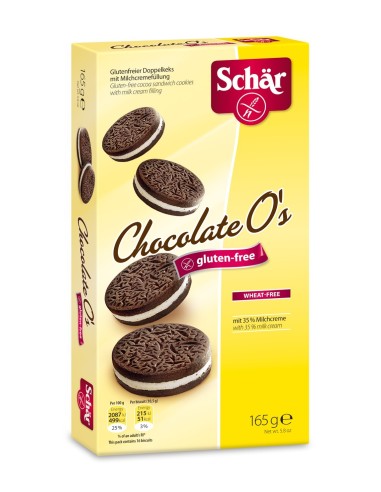 Galletas Chocolate Os 165 Gramos Sg Schar