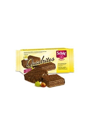 Quadritos Barquillos Al Cacao 40 Gramos Sg** Schar