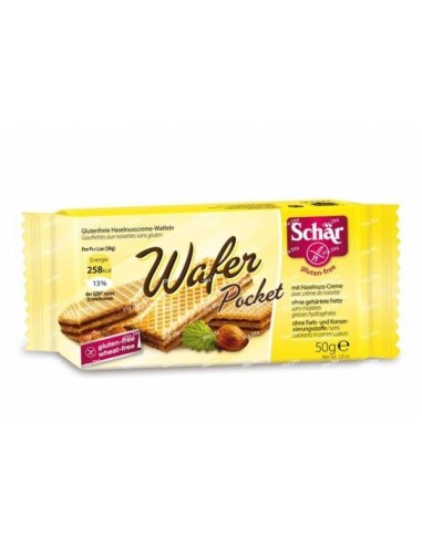 Wafers De Avellanas Pocket 50 Gramos Sg Schar