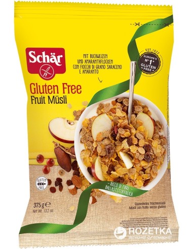 Muesli De Frutas 375 Gramos Sg Schar