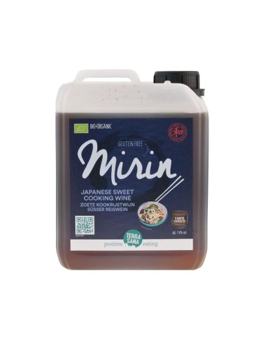 Mirin Vino De Arroz Dulce Para Cocinar 2.5 L de Terrasana