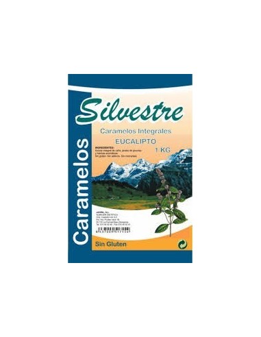 Caramelos De Eucalipto Azucar De Caña 1Kg Silvestre