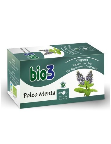 Bie3 Poleo Menta Infusion 25 Sobres Bio Bie 3