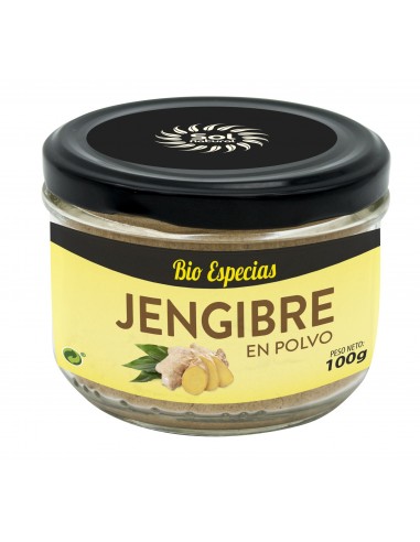 Jengibre En Polvo Bio 100 Gramos  Sol Natural