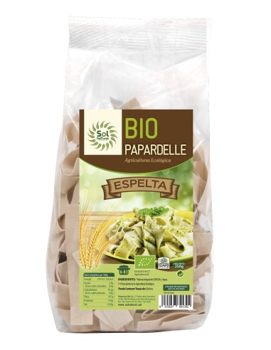 Papardelle De Espelta Bio 250 g de Sol Natural