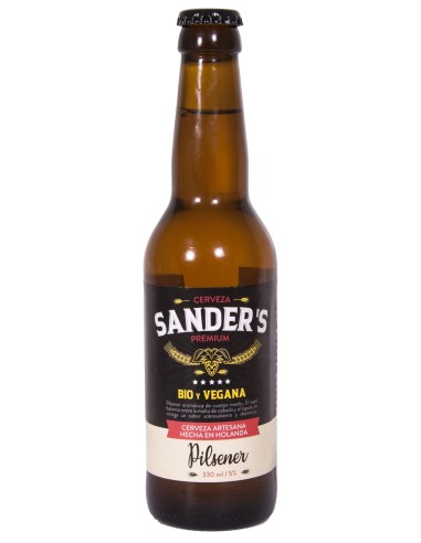 Cerveza Sander'S Premium Pilsener Bio 330 Mililitros Sol Natural