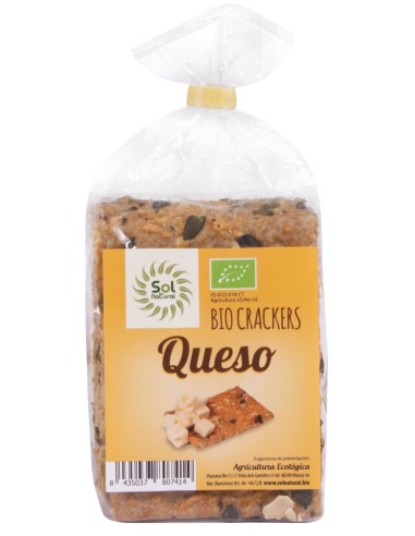 Cracker Queso Y Semillas De Calabaza Bio 200 G de Solnatural