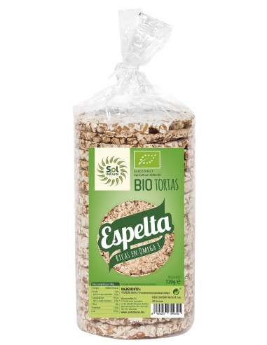 Tortas De Espelta Extrafinas Bio120 gde Sol Natural