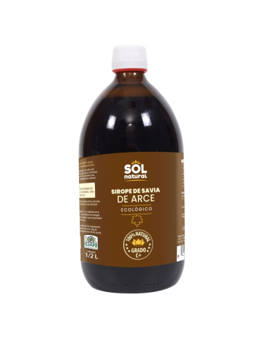 Sirope De Savia De Arce Bio Pequeño 1/2 L de Sol Natural