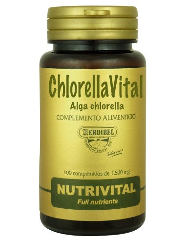 Chlorellavital 100 Comp X 1000 Mg de Herdibel