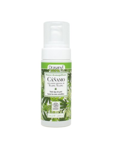 Mousse Desmaquillante Cañamo Ecocert Bio 150Ml Drasanvi