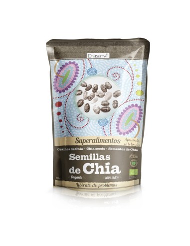 Semillas Chia Bio 250G Doypack Superalimentos Drasanvi