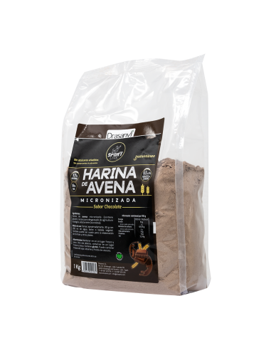 Harina Avena Sabor Chocolate 1Kg Sport Live Drasanvi