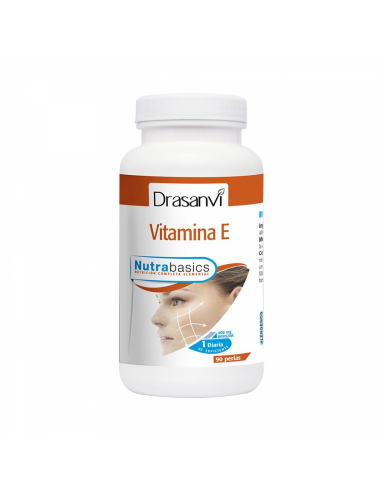 Vitamina E Bote 90 Perlas Nutrabasicos Drasanvi