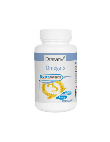 Omega 3 1000Mg Bote 100 Perlas Nutrabasicos Drasanvi