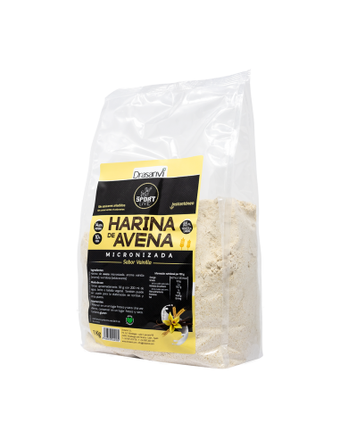 Harina Avena Sabor Vainilla 1Kg Sport Live Drasanvi