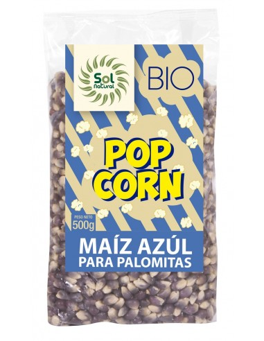 Maíz Azul Para Palomitas Bio 500 Gramos  Sol Natural