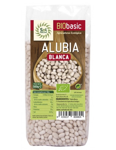 Alubia Blanca Bio 500 Gramos  Sol Natural