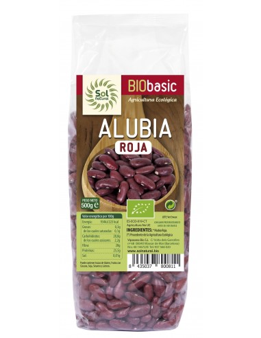 Alubia Roja Bio 500 Gramos  Sol Natural