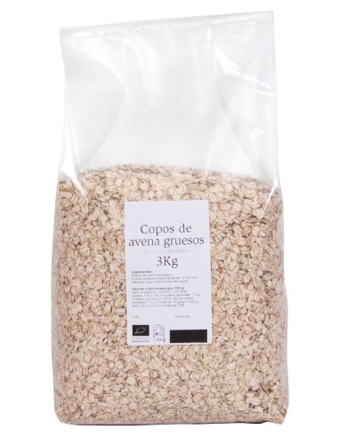 Copos De Avena Gruesos Bio 3 Kg Sol Natural