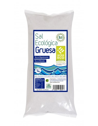 Sal Gruesa Del Delta Del Ebro Bio  1 Kilo Sol Natural