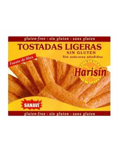 Tostadas Ligeras S/G 100 Gr de Sanavi