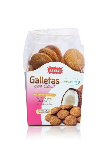 Galletas De Coco 200 gramos de Sanavi