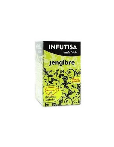 Jengibre Infusion 25  Bolsitas Infutisa