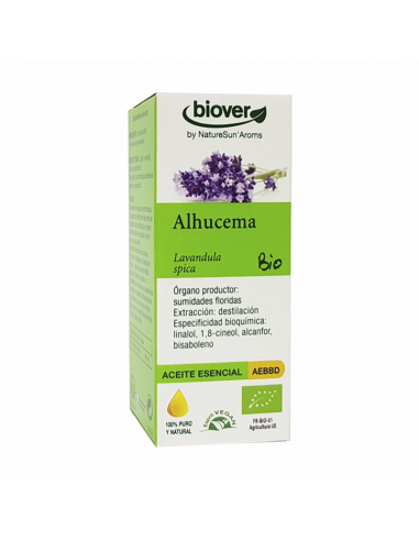 Ae Lavandula Spica Alhucema-Espliego 10 Ml Bio de Biover