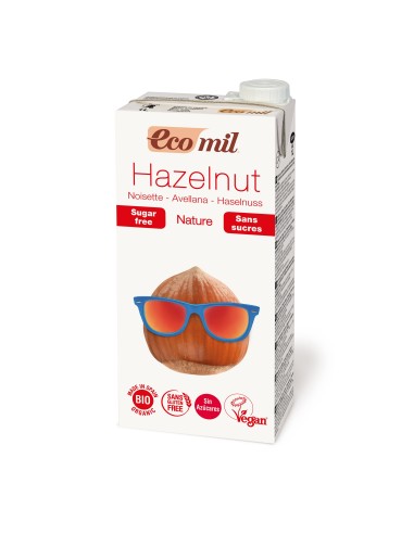 EcoMil Hazelnut Nature Tetrabrik 1 l