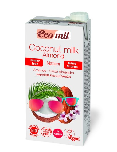 Ecomil Coco Eco Almendra Nature Tetrabrik 1 l