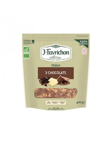 Flakes 3 Chocolates 400Gr de Favrichon