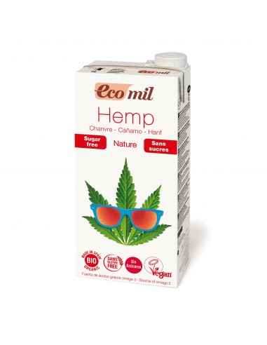 Ecomil Hemp Nature (Sin Azucar) Tetrabrik 1 l