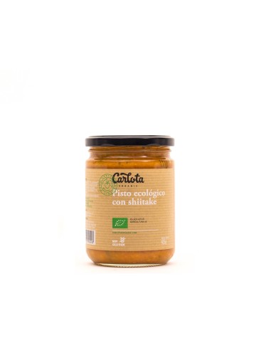 Pisto Con Shiitake 425 Gramos Eco Sg Vegan Carlota Organic