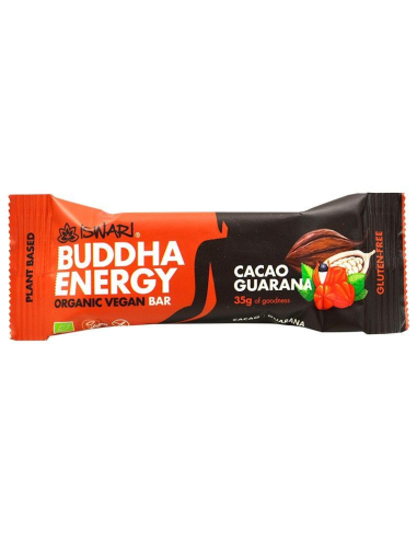 Buddha Energy Cacao-Guarana 35 Gr de Iswari