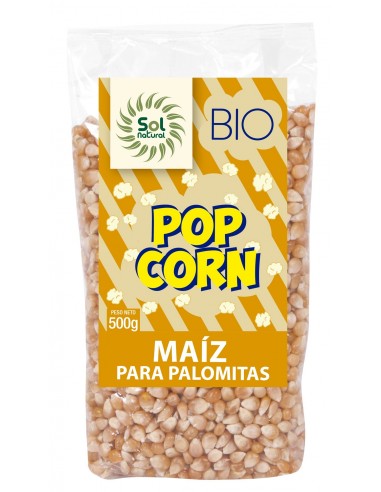 Maíz Para Palomitas Bio 500 Gramos  Sol Natural