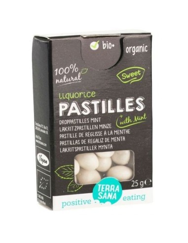 Pastillas De Regaliz Con Menta 25 G de Terrasana