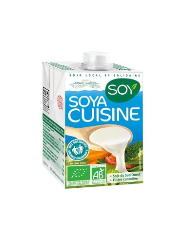 Crema De Soja Cuisine Para Cocinar 3Uds. Bio Soy