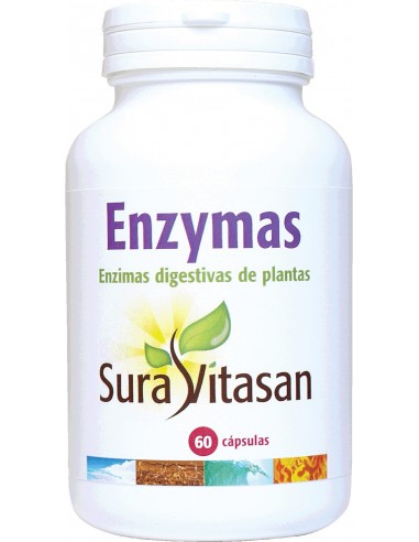 Enzymas Vegetales 60Cap. de Sura Vitasan