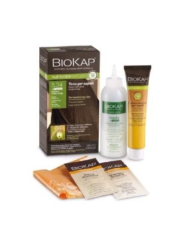 Biokap Rapid Castaño Miel Claro 5.34 Tubo 140 Ml de Biokap