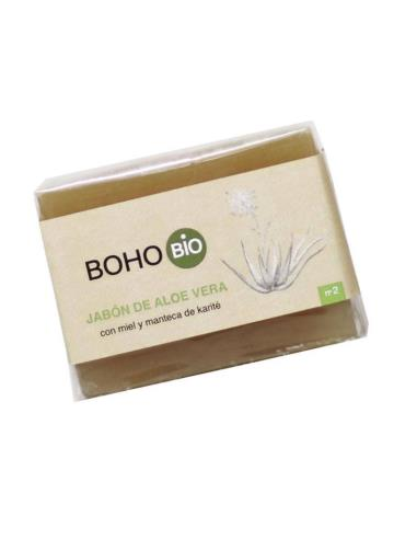 Aloe Miel Karite Jabon Pastilla 100G Bio Boho